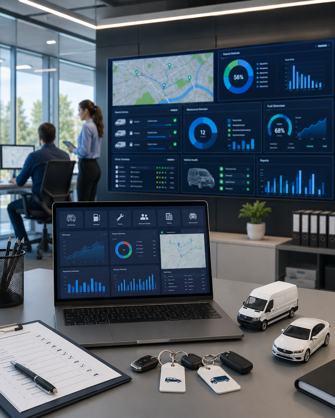 ATS PRO filo yönetimi modülleri ekran görüntüsü