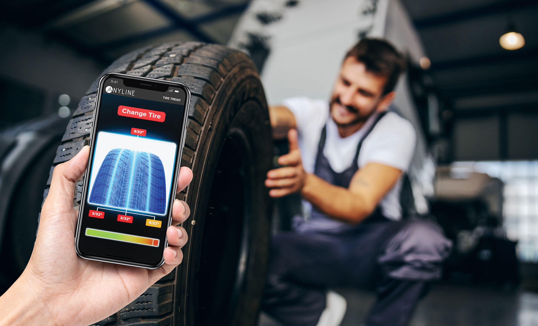 ATS PRO mobil uygulama ile barkod QR kodlu lastik kontrolü
