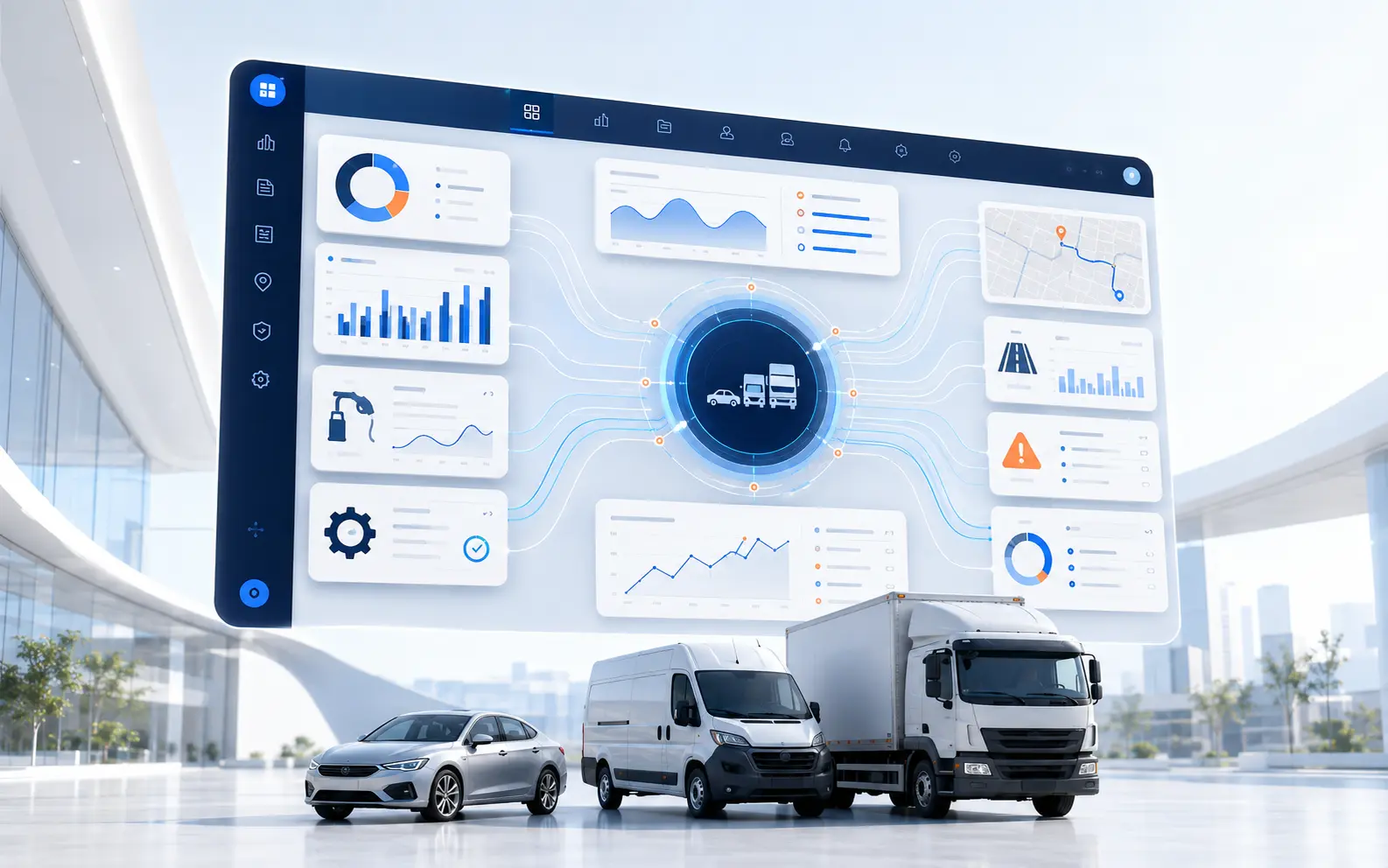 ATS PRO ile araç, yakıt, bakım, rota, maliyet, uyarı ve filo analizlerinin tek yönetim platformunda birleşmesi
