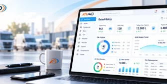 ATS PRO filo yönetim yazılımı, araç bakım, yakıt, maliyet ve operasyon analizlerini gösteren yönetim paneli